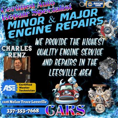 Certified Auto Repair Specialist-CARS