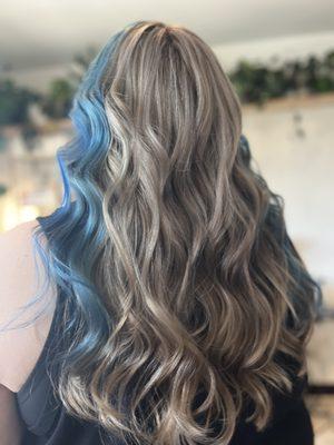 Vivid hair color