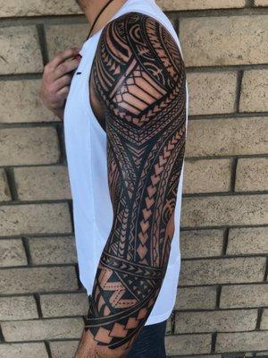 Some Polynesian from the other day done by Eddie