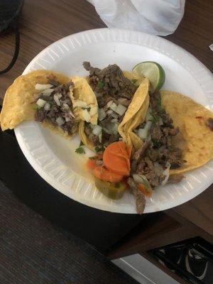 Carne asada tacos