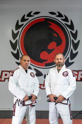 Master Ralph Gracie and Head instructor and owner, Igor Estrella