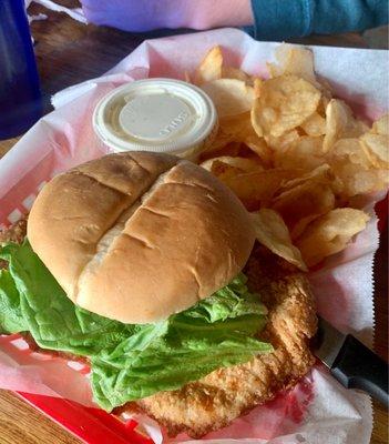 Wood Chips + Center Cut Breaded Tenderloin