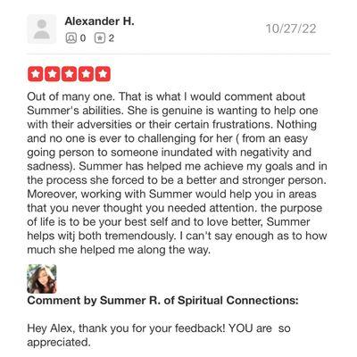 Reviews for Spiritual Connections.