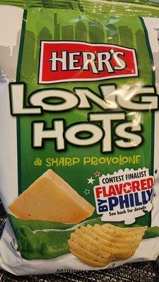 Herr's Long Hots & Sharp Provolone Chips