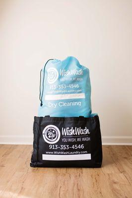 Need dry cleaning too? We can help! Most Dry Cleaning orders are returned next day with your Wash & Fold!