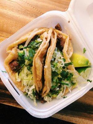 Weekly taco fix: steak tacos