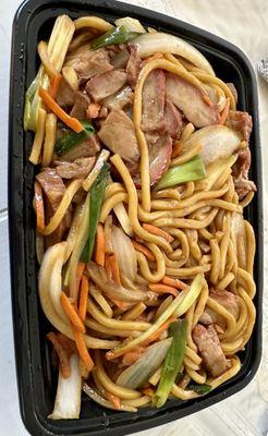 Pork Lo mein.