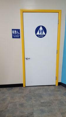 Two restrooms available