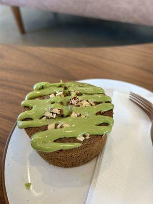 A yumtastic matcha muffin - truly