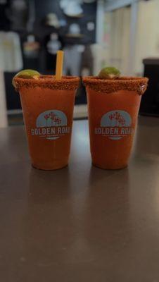 Micheladas b4 the game -