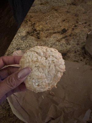 Lemon coconut cookie