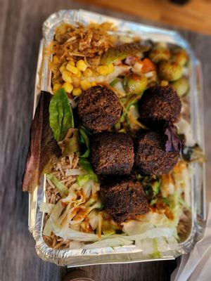 Falafel platter