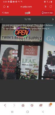 Twin beauty supply on 529 and Queenston