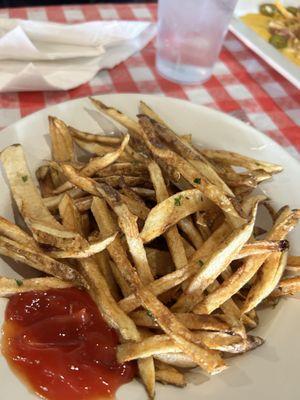 Homemade fries.