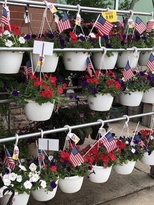 Flags are flying. #independenceday #maga