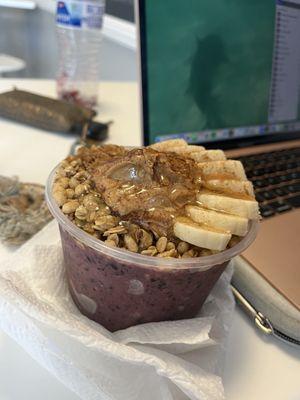 Blueberry pancake bowl  from last month