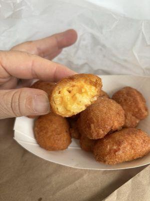 Mac and cheese bites