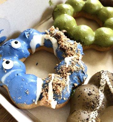 Cookie monster Donut