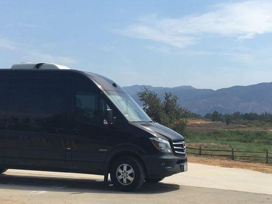 Mercedes Sprinter 14 passenger van