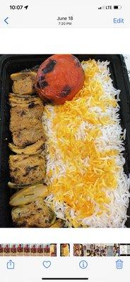 Chicken kabob