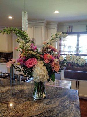 Mother's Day arrangement.