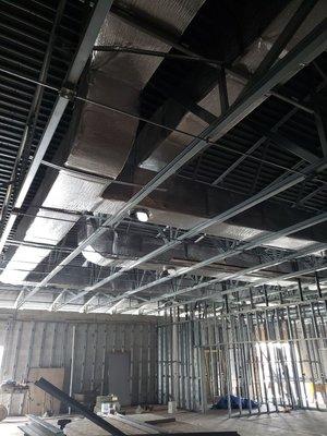 Commercial duct work fabrication