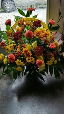 Traditional Funeral Basket