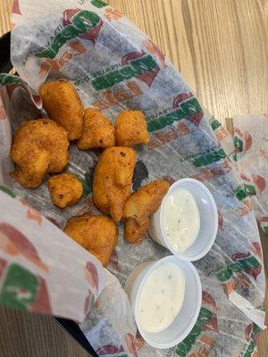 Buffalo Cauliflower appetizer