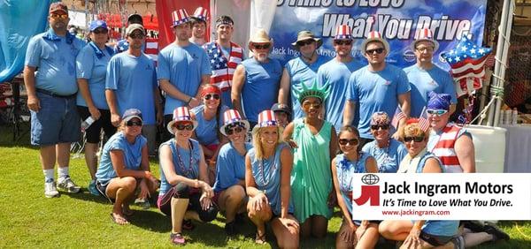 Jack Ingram Motors Dragon Boat Race in downtown Montgomery benefiting Bridge Builders Alabama