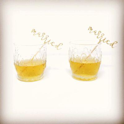 Wedding drink stirrers