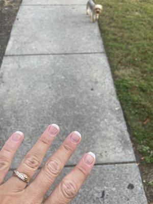 French tip nails