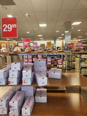 Shoe clearance