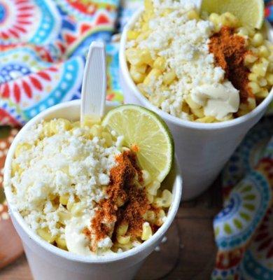 Esquites( corn in a cup)