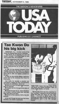 In the World of TaeKwonDo, H.K. Lee is a superstar.