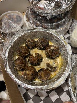 Stuffed mushrooms!