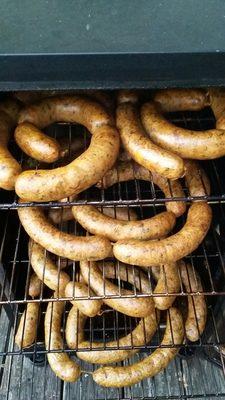 Brisket Boudin.. Thanks HEB for helping make this happen. .