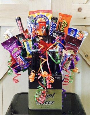 Our fun candy bouquets make the perfect presents!  Order one for your favorite sweet tooth today!