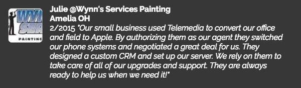 We rely on them to take care of all of our upgrades and support. They are always ready to help us when we need it!"