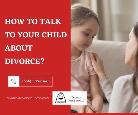 Divorce is much more challenging when children are involved.