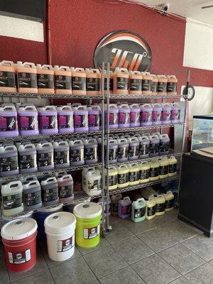 Plenty of great products sold by the gallon and pails