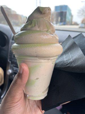 I loved this matcha ice cream!!!!