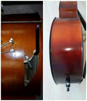 Violin, Viola, Cello or Bass we can bring it back to life. No matter how bad the damage!