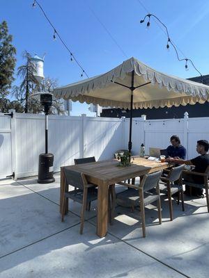 Outdoor Patio Seating!