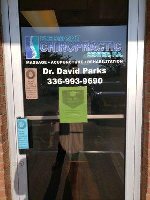 Piedmont Chiropractic Center keeping us safe and feeling good!