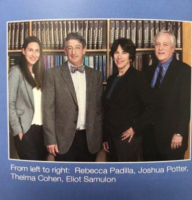 Attorneys at Potter, Cohen and Samulon