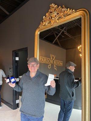 First products sold at The Parlor Room.