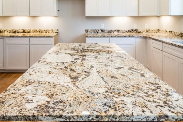 Delicatus Gold Granite Kitchen