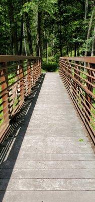 Bridge behind property to Black Forest Trail.