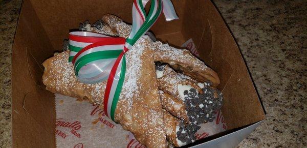 Giant cannoli