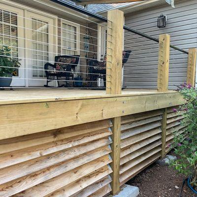 Cable railing custom designs